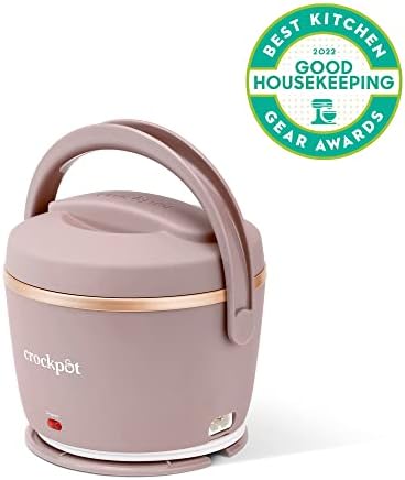 Electric Lunch Box Food Warmer 20oz – Blush Pink - Curated Catalog A5