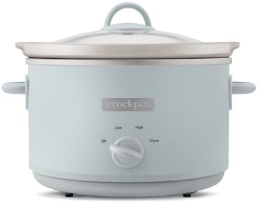 4.5 Quart Manual Slow Cooker – Macaroon Blue - Curated Catalog N8