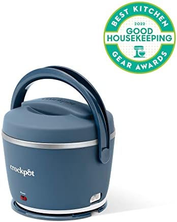Electric Lunch Box Food Warmer 20oz – Faded Blue - Curated Catalog O0