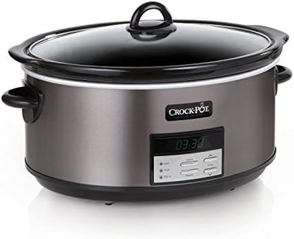 8 Quart Programmable Slow Cooker with Auto Warm - Curated Catalog S8