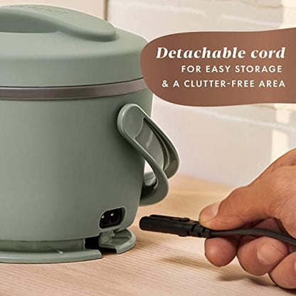 Portable Electric Lunch Box Food Warmer – Green - Curated Catalog F0