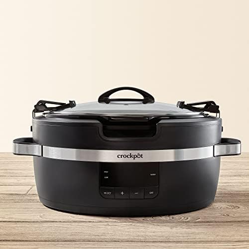 Thermoshield 6 Quart Slow Cooker with Carry Handles - Curated Catalog D3
