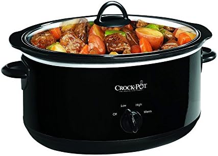 8 Quart Manual Slow Cooker – Black - Curated Catalog L6