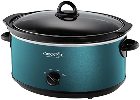 7 Quart Manual Slow Cooker – Turquoise - Curated Catalog B2