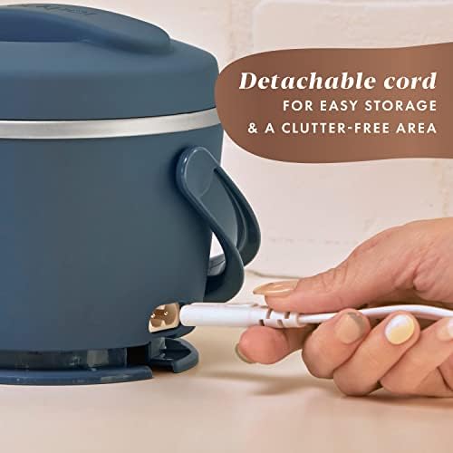 Electric Lunch Box Food Warmer 20oz – Faded Blue - Curated Catalog O0