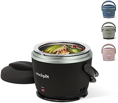 Electric Lunch Box Food Warmer 20oz – Black - Curated Catalog W8