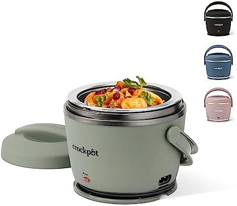 Portable Electric Lunch Box Food Warmer – Green - Curated Catalog F0