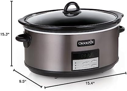 8 Quart Programmable Slow Cooker with Auto Warm - Curated Catalog S8