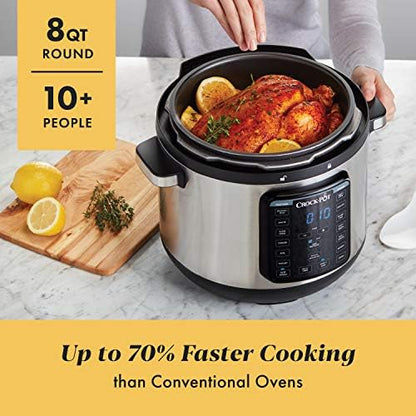 8 Quart Express Crock Multi-Use Pressure Cooker - Curated Catalog C3