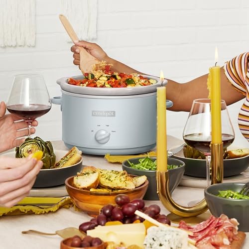 4.5 Quart Manual Slow Cooker – Macaroon Blue - Curated Catalog N8