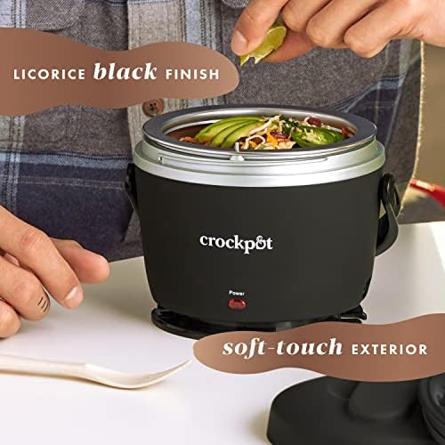 Electric Lunch Box Food Warmer 20oz – Black - Curated Catalog W8