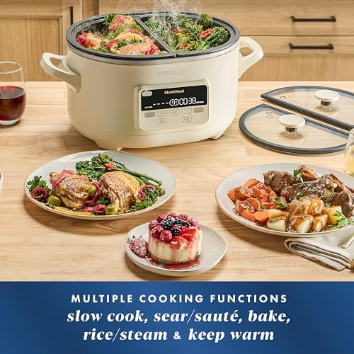 MultiMeal Multicooker with Programmable Slow Cooker - Curated Catalog N0