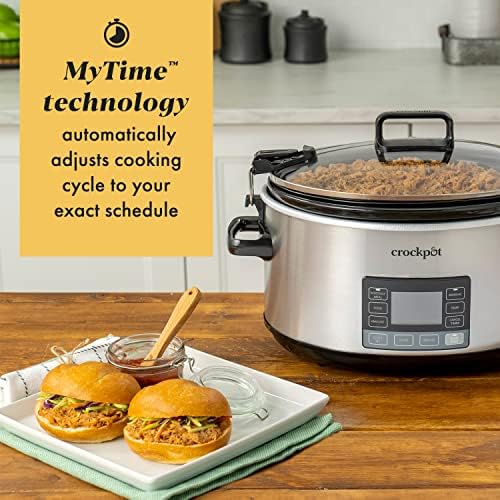 7 Quart Portable Programmable Slow Cooker with Timer - Curated Catalog N4