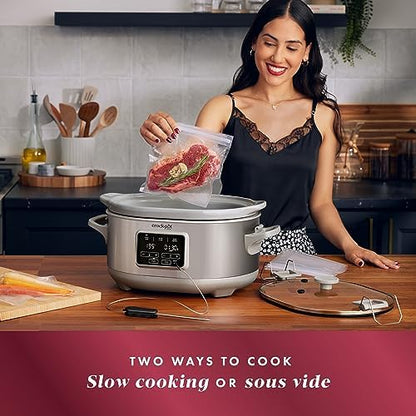 7 Quart Programmable Cook & Carry Slow Cooker - Curated Catalog X5