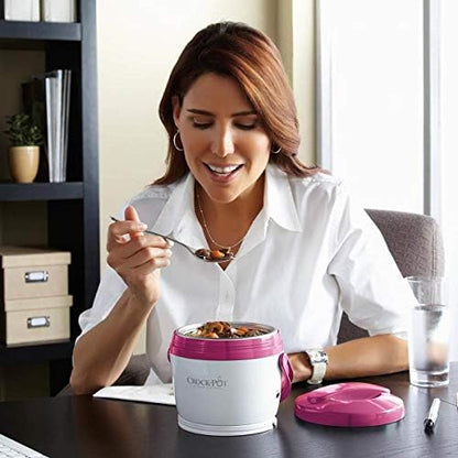 Lunch Crock Portable Food Warmer 20oz – Pink - Curated Catalog J0