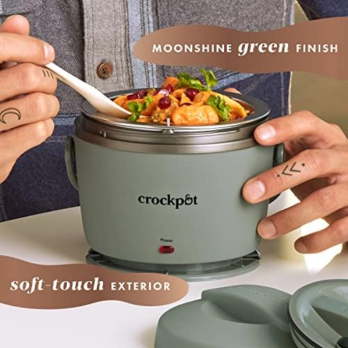 Portable Electric Lunch Box Food Warmer – Green - Curated Catalog F0