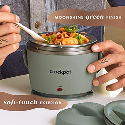 Portable Electric Lunch Box Food Warmer – Green - Curated Catalog F0