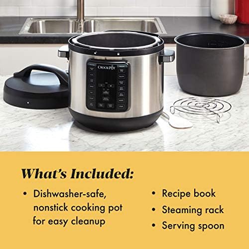 8 Quart Express Crock Multi-Use Pressure Cooker - Curated Catalog C3