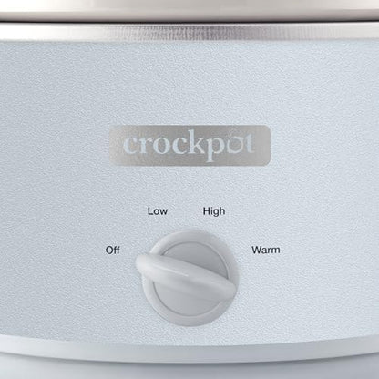 4.5 Quart Manual Slow Cooker – Macaroon Blue - Curated Catalog N8