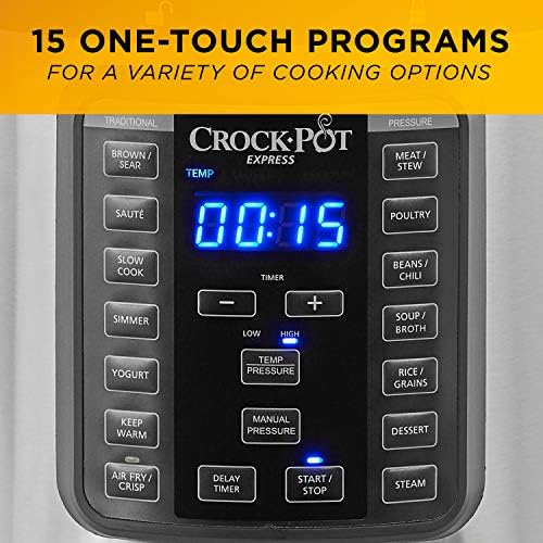 Express Crisp 8 Quart 10-in-1 Pressure Cooker - Curated Catalog B3