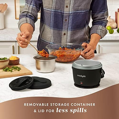 Electric Lunch Box Food Warmer 20oz – Black - Curated Catalog W8