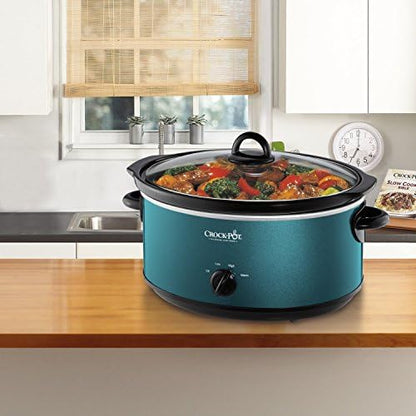 7 Quart Manual Slow Cooker – Turquoise - Curated Catalog M7