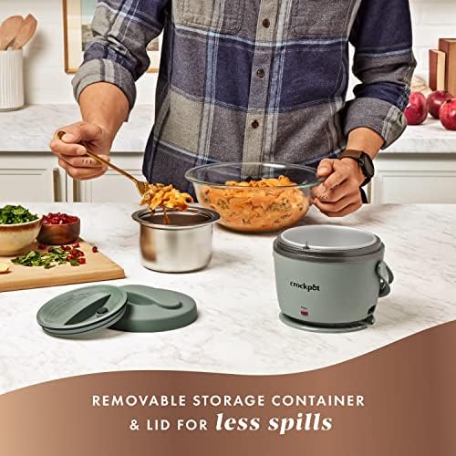 Portable Electric Lunch Box Food Warmer – Green - Curated Catalog F0