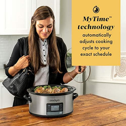 MyTime 6 Quart Programmable Slow Cooker - Curated Catalog K4