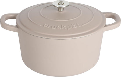 3 Quart Enameled Cast Iron Dutch Oven – Aqua - Curated Catalog W3