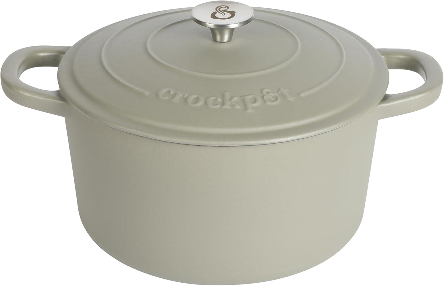 3 Quart Enameled Cast Iron Dutch Oven – Aqua - Curated Catalog J5