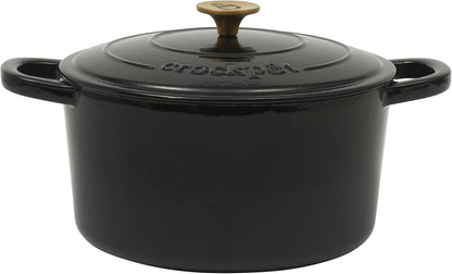 3 Quart Enameled Cast Iron Dutch Oven – Aqua - Curated Catalog J5