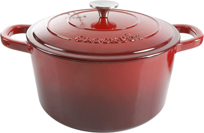 3 Quart Enameled Cast Iron Dutch Oven – Aqua - Curated Catalog J5