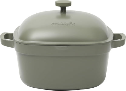 3 Quart Enameled Cast Iron Dutch Oven – Aqua - Curated Catalog W3