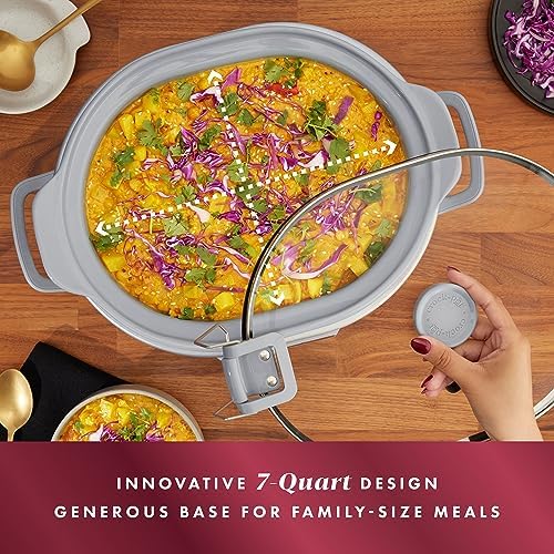 7 Quart Programmable Cook & Carry Slow Cooker - Curated Catalog X5