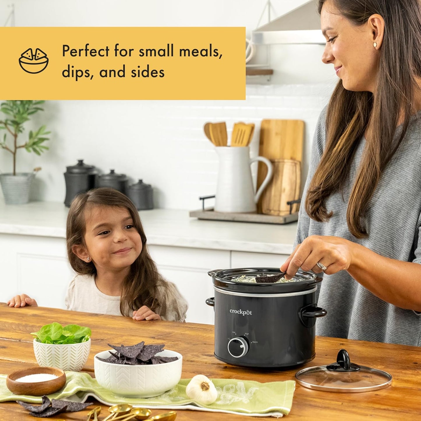 2 Quart Mini Slow Cooker – Classic Compact Cooker - Curated Catalog I2